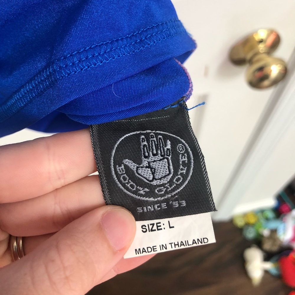 Body Glove Blue Rash Guard Kids Size L - Picture 5 of 6